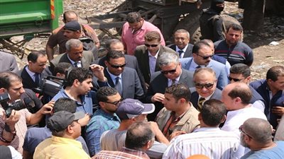 أهالي منطقة حي غرب بشبين الكوم يشكرون وزير التنمية المحلية لحل مشكلة مقلب أبوخريطة 