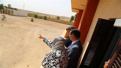 الهجان ورئيس مجلس امناء الجامعة الألمانية يتفقدان عدد من المنشآت الخدمية بمدينة قنا