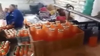 ضبط مصنع عصير بدون ترخيص بشبرا الخيمة
