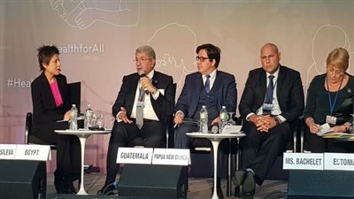 وزير المالية يبحث سبل تمويل النظم الصحية الدولية للقضاء على الفقر