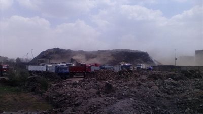 رفع 20 الف م3 من مقلب القطاوى تمهيدا لإقامة المحطة الوسيطة بشبرا الخيمة