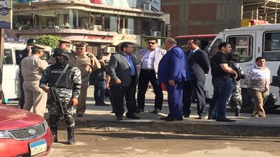 بالصور.. مدير أمن القليوبية يشن حملة أمنية بشبرا الخيمة