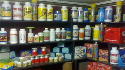 تموين الغربية يصادر مبيدات غير مسجلة بوزارة الزراعة