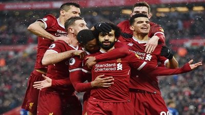 صلاح أساسي مع ليفربول أمام ستوك سيتي بالدوري الإنجليزي
