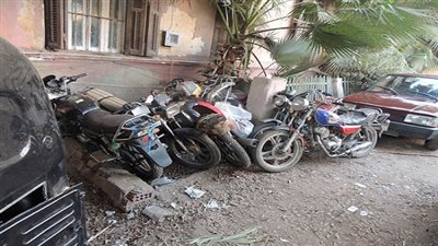 ضبط تشكيل عصابى لسرقة الدراجات النارية ومتعلقات المواطنين بمدينة بنها