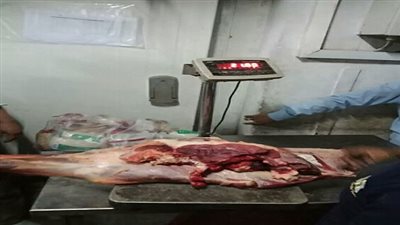 ضبط كميات من اللحوم والمواد الغذائية وياميش رمضان فاسدة بالقليوبية