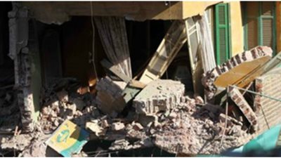 تفاصيل انهيار عقار محرم بك في الإسكندرية