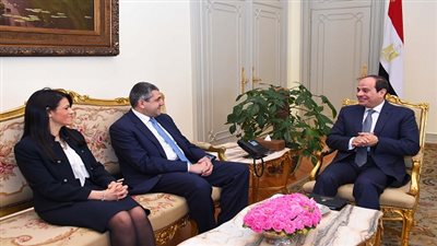 السيسي يستقبل أمين عام منظمة السياحة العالمية