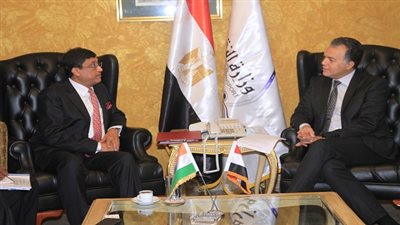  وزير النقل يستقبل السفير الهندي بالقاهرة لبحث سبل دعم علاقات التعاون المشترك 