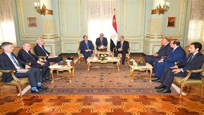 السيسي يجري مباحثات مع الرئيس القبرصي 