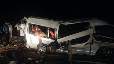 الصحة: إصابة 17 شخصا فى حادث انقلاب 