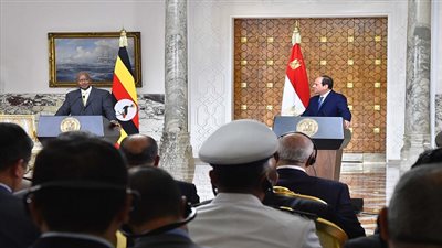 ننشر كلمة الرئيس السيسي خلال المؤتمر الصحفي المشترك مع الرئيس الأوغندي