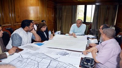 محافظ القليوبية يناقش خطة المحافظة  لتطوير مدينة الخصوص