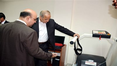 محافظ القليوبية يتفقد مركز القلب بقليوب
