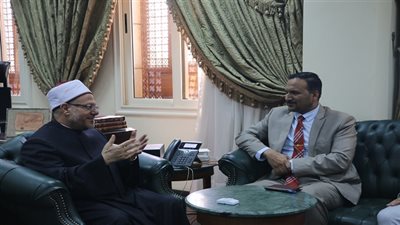 مفتي الجمهورية يستقبل الملحق العسكري الباكستاني للتهنئة بشهر رمضان المبارك