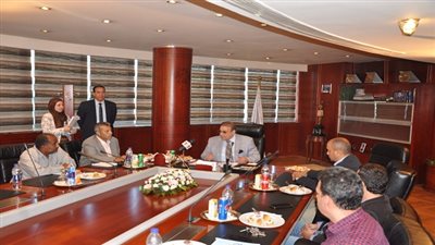 بالصور.. قناة المحور وتغطية خاصة لاحتفالية الاكاديمية المياه العربية 