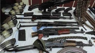 ضبط حائزى وتجار الأسلحة النارية وورش تصنيعها على مستوى الجمهورية