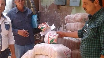 ضبط 6 أطنان سكر تمويني في مصنع غير مرخص بالغربية