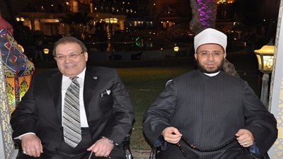 بالصور.. الجمعة د. أسامة الأزهرى والكحلاوي ومحمد الامين ومحمد فودة بصالون المحور الثقافى