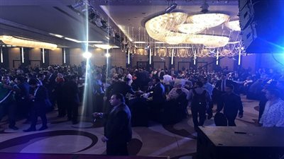 بالصور.. اندماج حزب مستقبل وطن والحركة الوطنية 