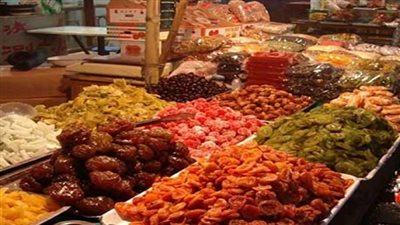 ضبط 4 طن ياميش رمضان غير صالح للاستهلاك الآدمى بالجيزة