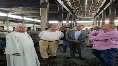 الحماية المدنية تنجح فى السيطرة على حريق بسوق الجملة للخضر والفاكهة بمدينة 6 أكتوبر