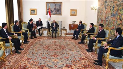 السيسي يستقبل عضو المكتب السياسي بالحزب الشيوعي الحاكم فى فيتنام