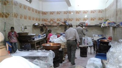 غلق ٦ مصانع بدون ترخيص بالقليوبية