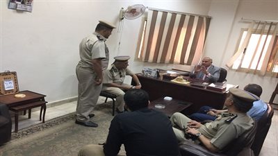 بالصور.. مدير أمن القليوبية يتفقد قسم شرطة قها