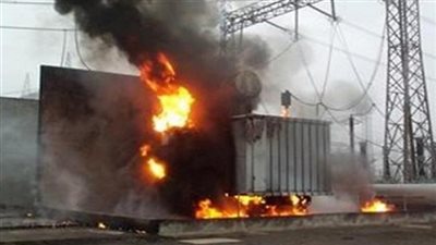 السيطرة على حريق بمحول كهرباء نجع العسيرات فى سوهاج