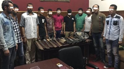 السيطرة على مشاجرة بالأسلحة البيضاء وضبط طرفيها والإسلحة المستخدمة