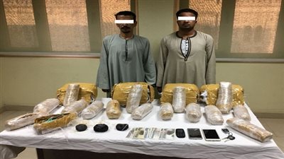 ضبط شخصين بحوزتهما أكثر من 20 كيلو افيون بالسلام