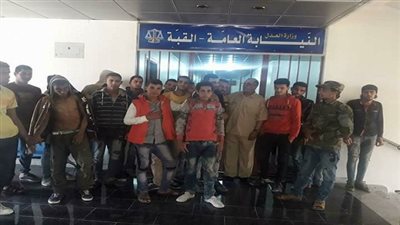 بالصور .. العثور على مصريين تعرضوا للتعذيب في ليبيا