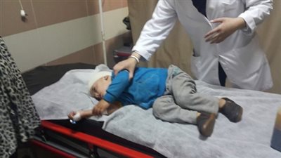 اصابة طفل بكسر في الجمجمة باحدى مراكز الدقهلية