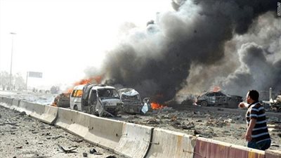 انفجار قنبلة بالقرب من قاعدة للتحالف الدولي بسوريا