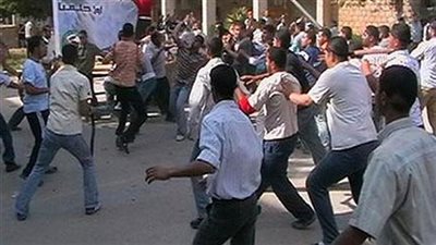 الاعتداء على امين شرطة اثر مشاجرة عائلية بالدقهلية 