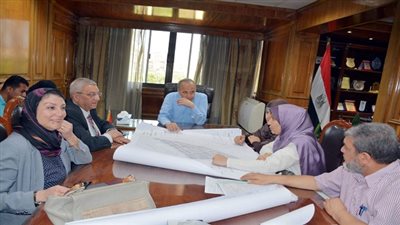 محافظ القليوبية يناقش تفاصيل المخطط التفصيلي لمنطقة أرض الموز وعزبة البرنس بمدينة بنها 