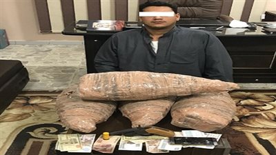 ضبط 3 أشخاص لقيامهم بحيازة كميات من المواد المخدرة 