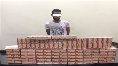 ضبط أحد الأشخاص لحيازته 20 ألف قرص مخدر