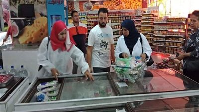 ضبط 300 كيلو لحم مفروم وكبدة وسمك جمبري منتهي الصلاحية بالقليوبية