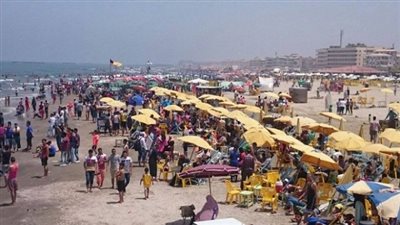 استعدادات كاملة بمصيف جمصة استقبالا لعيد الفطر المبارك