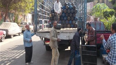 ضبط 652 إسطوانة بوتاجاز و 10 آلاف لتر بنزين قبل بيعها بالسوق السوداء