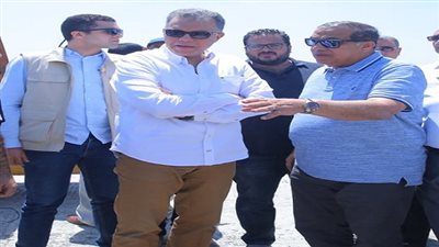 وزير النقل يتابع اللمسات النهائية للقوس الشمالي الغربي للطريق الدائري الإقليمي