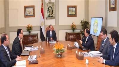 توصيات اجتماع السيسي مع رئيس مجلس الوزراء ووزير المالية