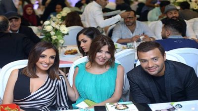 بالصور.. رامي صبري في أول ظهور رسمي مع روتانا بحضور كثيف للنجوم العرب