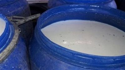 ضبط تاجر بحوزته 2 طن و500 كيلو ألبان فاسدة ببني سويف
