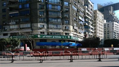 غلق شارع وادى النيل بطول 300 متر وشارع الحجاز بطول 100متر