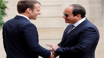 السيسي يهنئ ماكرون بفوز منتخب فرنسا بكأس العالم