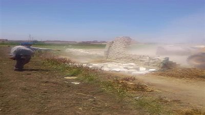 مدن القليوبية تستكمل مسلسل ازالة التعديات علي املاك الدولة والاراضي الزراعية