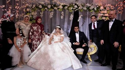 بالصور.. باسم سمرة وأحمد وفيق يشعلون حفل زفاف سلامة وسندس بوصلة رقص بحضور نجوم الفن